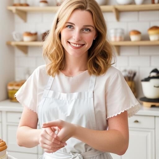Jasmine Lemire, cake designer, dans son atelier de pâtisserie